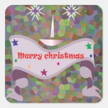Autocollant de Joyeux Noël