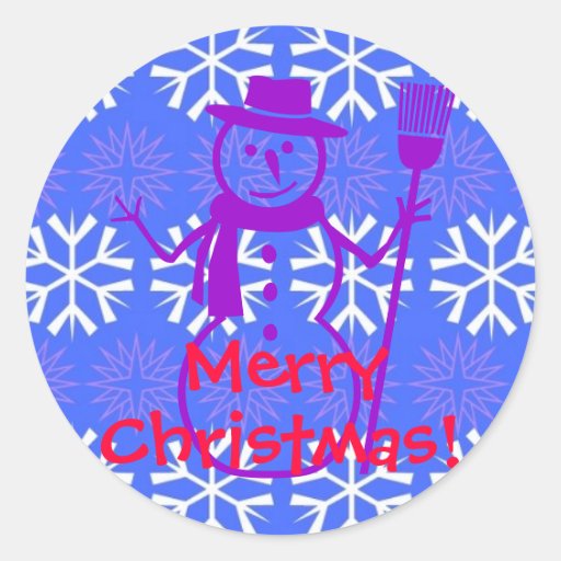 Autocollant de Joyeux Noël