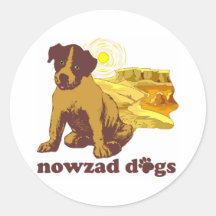 Autocollant de logo de Nowzad