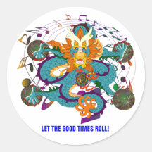Autocollant de mardi gras