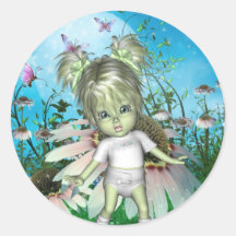 Autocollant de papillons de Lulu de bébé de novice