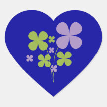 Autocollant de shamrock