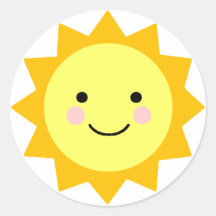 Autocollant de soleil