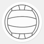 Autocollant de volleyball