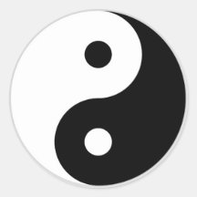 Autocollant de Yin-Yang