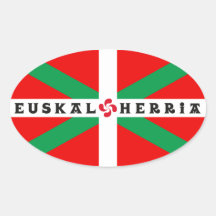 Autocollant Drapeau Basque "ikkurina"