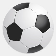 Autocollant du football du football