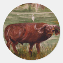 Autocollant géant "de bleus de Waterbuffalo"