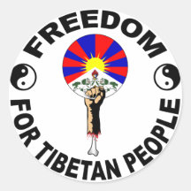 autocollant libre du Thibet