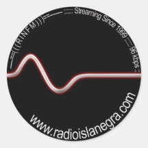 Autocollant par radio d'Isla Negra