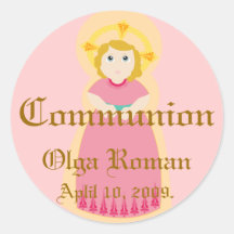 Autocollant-Personnaliser de communion