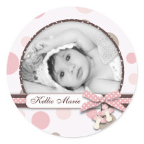Autocollant R de photo de fille