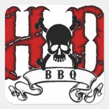 Autocollants de BBQ de H&D