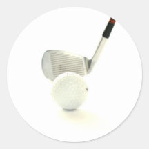 Autocollants de boule et de club de golf
