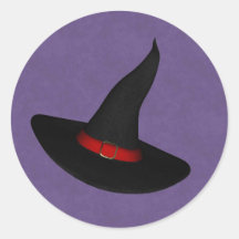 Autocollants de chapeau de sorcière