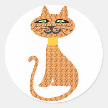 Autocollants de chat de Kitt