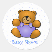 Autocollants de douche de bébé d'ours de nounours