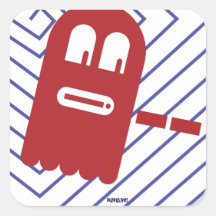 autocollants "de FANTÔME à 8 bits"