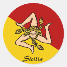 Autocollants de la Sicile