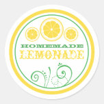 Autocollants de logo de stand de limonade