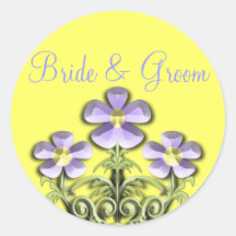 Autocollants de mariage