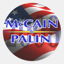 Autocollants de Mccain Palin