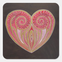 Autocollants "de morsures d'amour" (peinture vivan