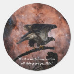 Autocollants de nébuleuse d'Eagle chauve