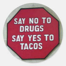 Autocollants de taco