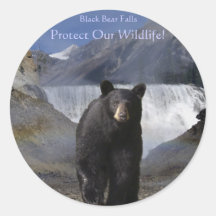 Autocollants d'OURS NOIR