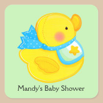 Autocollants personnalisés de baby shower autocollants