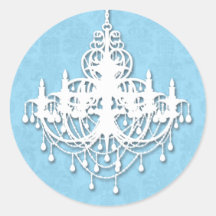 Autocollants ronds de brise de lustre