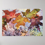 Automne - copie de feuille d'automne posters