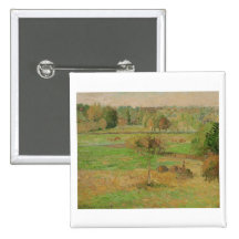 Automne de Camille Pissarro dans la toile d'huile  Badges