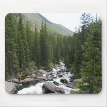 Automnes de cascade tapis de souris