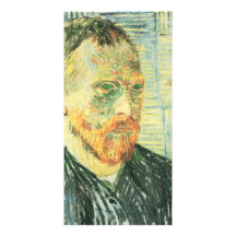 Autoportrait avec le bois de graveur japonais - Va Photocartes Personnalisées