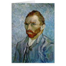 Autoportrait de Van Gogh Cartes De Vœux