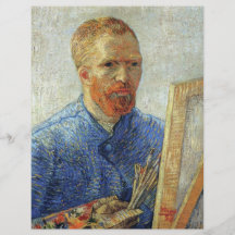 Autoportrait de Van Gogh Prospectus Personnalisés