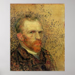 Autoportrait de Vincent van Gogh Affiches