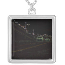 Auto's en Zwarte Hemel Ketting