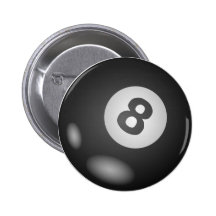 Autour de 8 boutons de boule pin's avec agrafe
