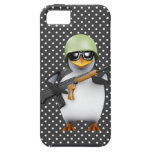 avances de soldat du pingouin 3d coques case-mate