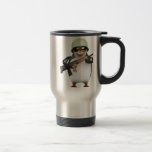 avances de soldat du pingouin 3d (n'importe quelle mugs