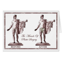 Avant et après carte de vœux