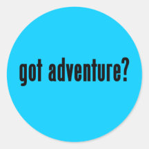 aventure obtenue ? adhésif rond