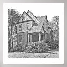 Avenue de 73 montagnes en collines courtes NJ Posters