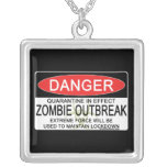 Avertissement - manifestation de zombi colliers