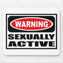 Avertissement SEXUELLEMENT - de Mousepad ACTIF Tapis De Souris