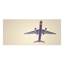 Avion Carte Double Customisable