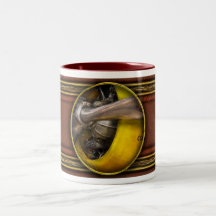 Avion - pilote - appui vertical - guêpe jumelle mug